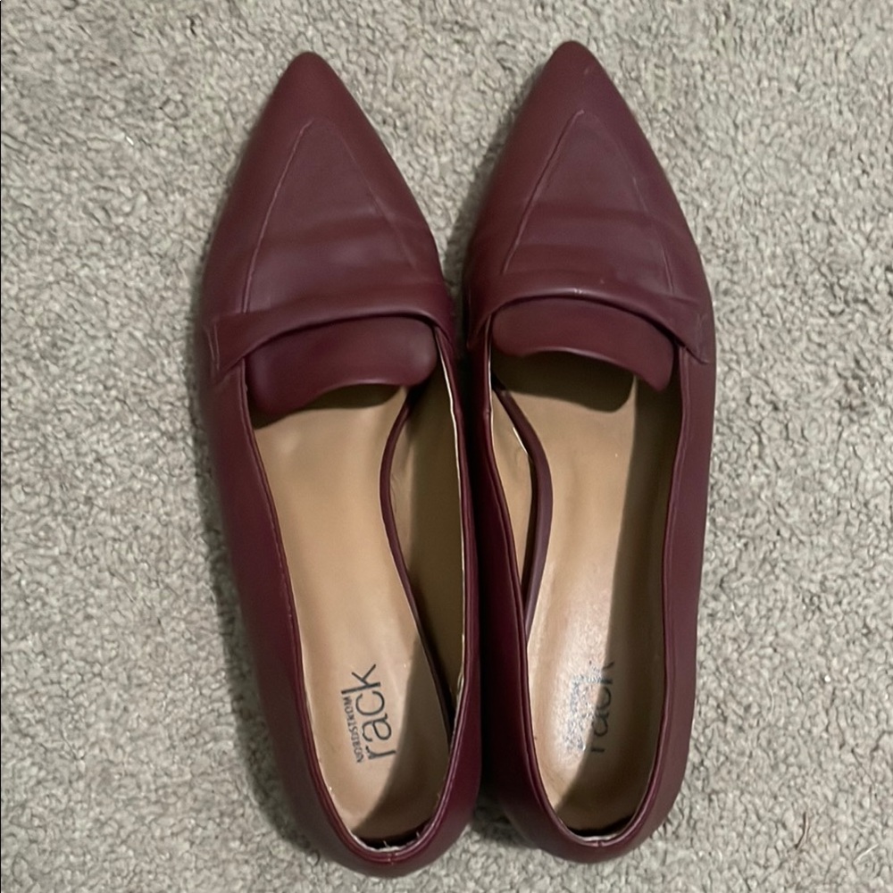 Nordstrom Red Flats Versatile Loafers
